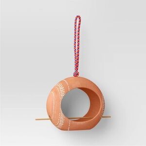 Outdoor Circle Bird Feeder 6.18" - Terracotta Orange - Threshold™